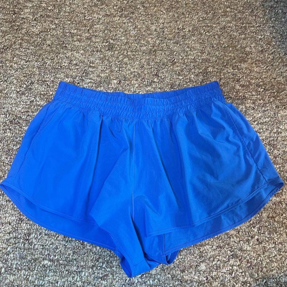 Aerie Vibrant Blue Athletic Shorts